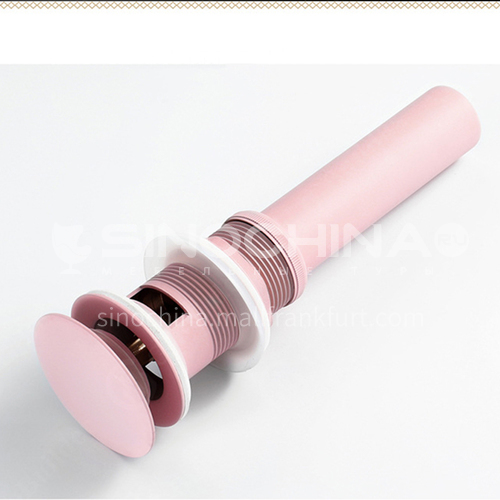 Press the spring launchers in pure copper pink